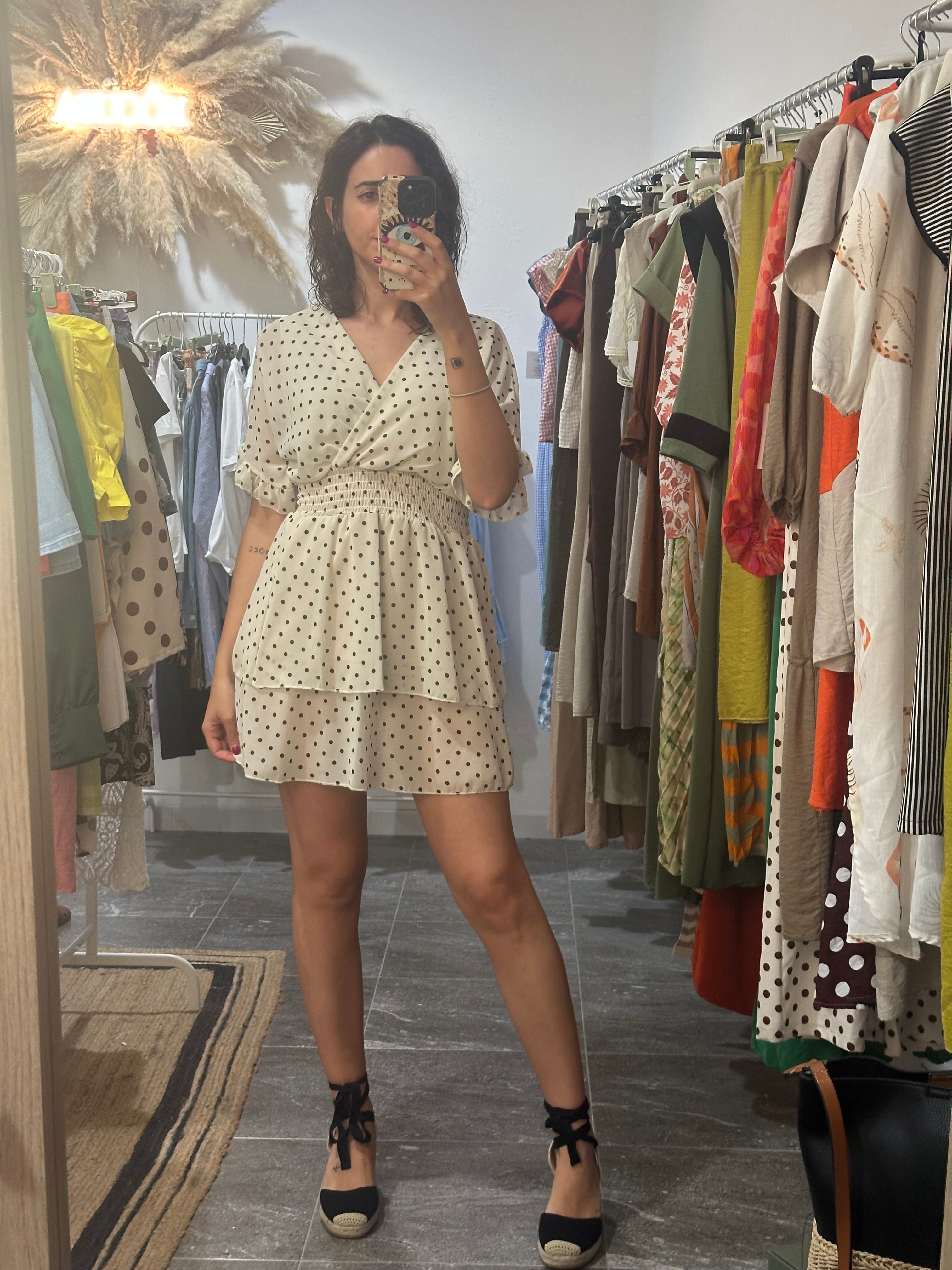 VESTIDO CORTO LUNAR