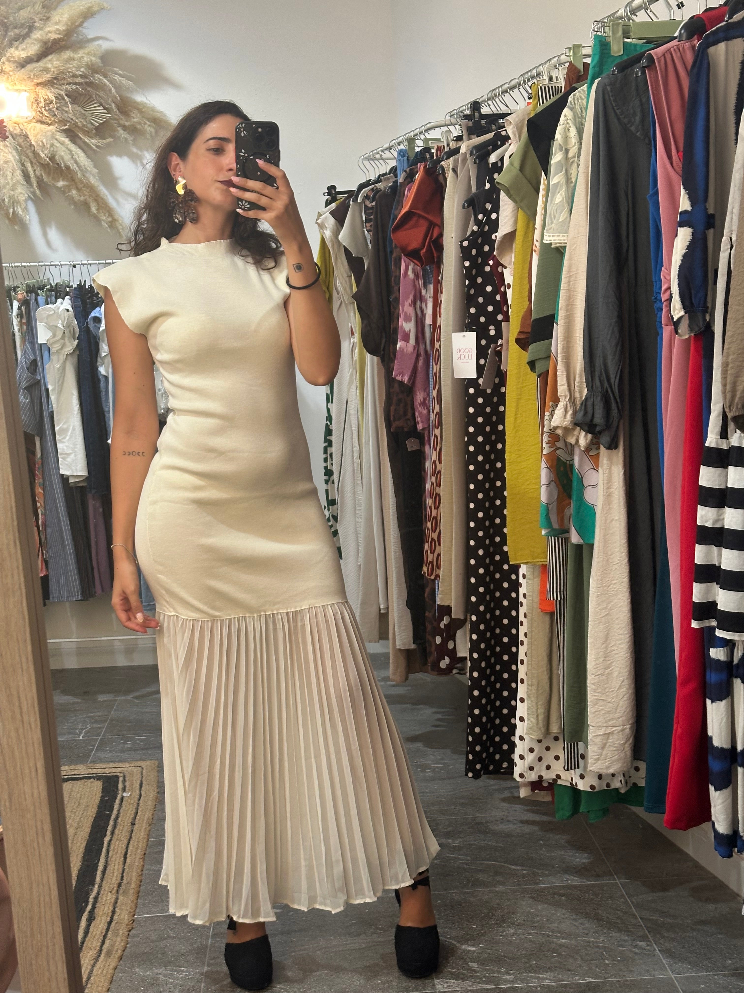 VESTIDO BAJO GASA