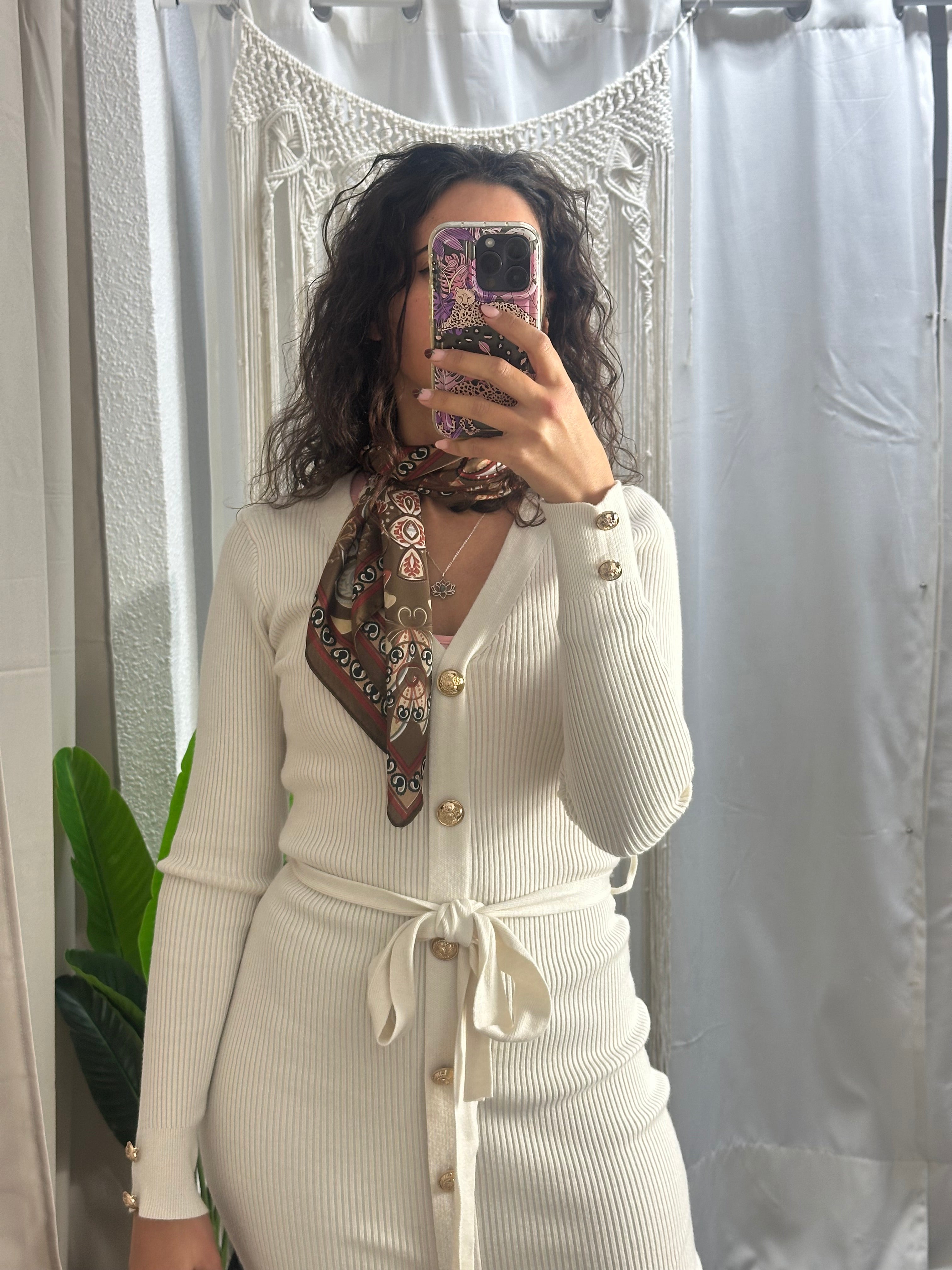 VESTIDO CANALÉ BOTONES