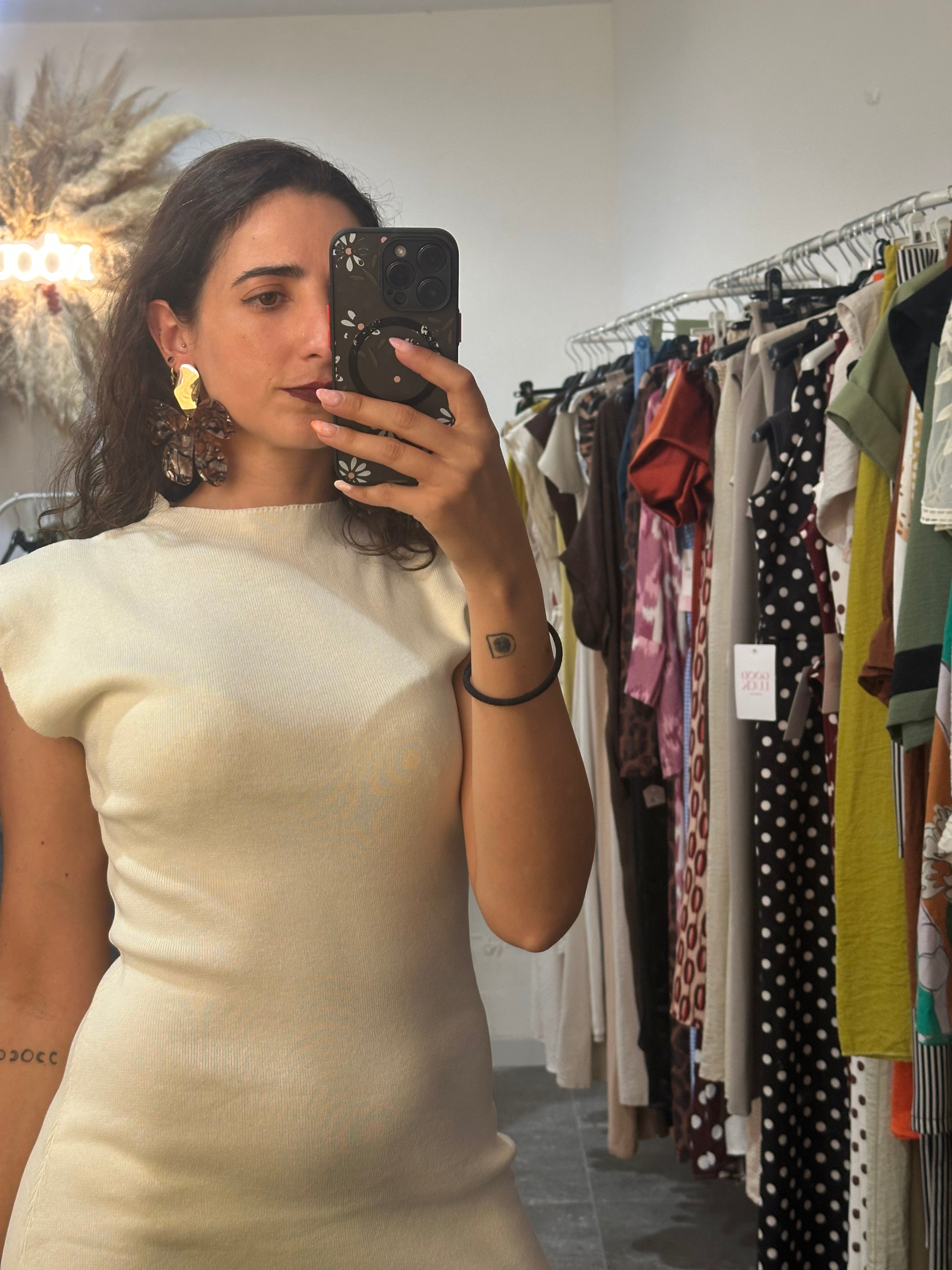 VESTIDO BAJO GASA