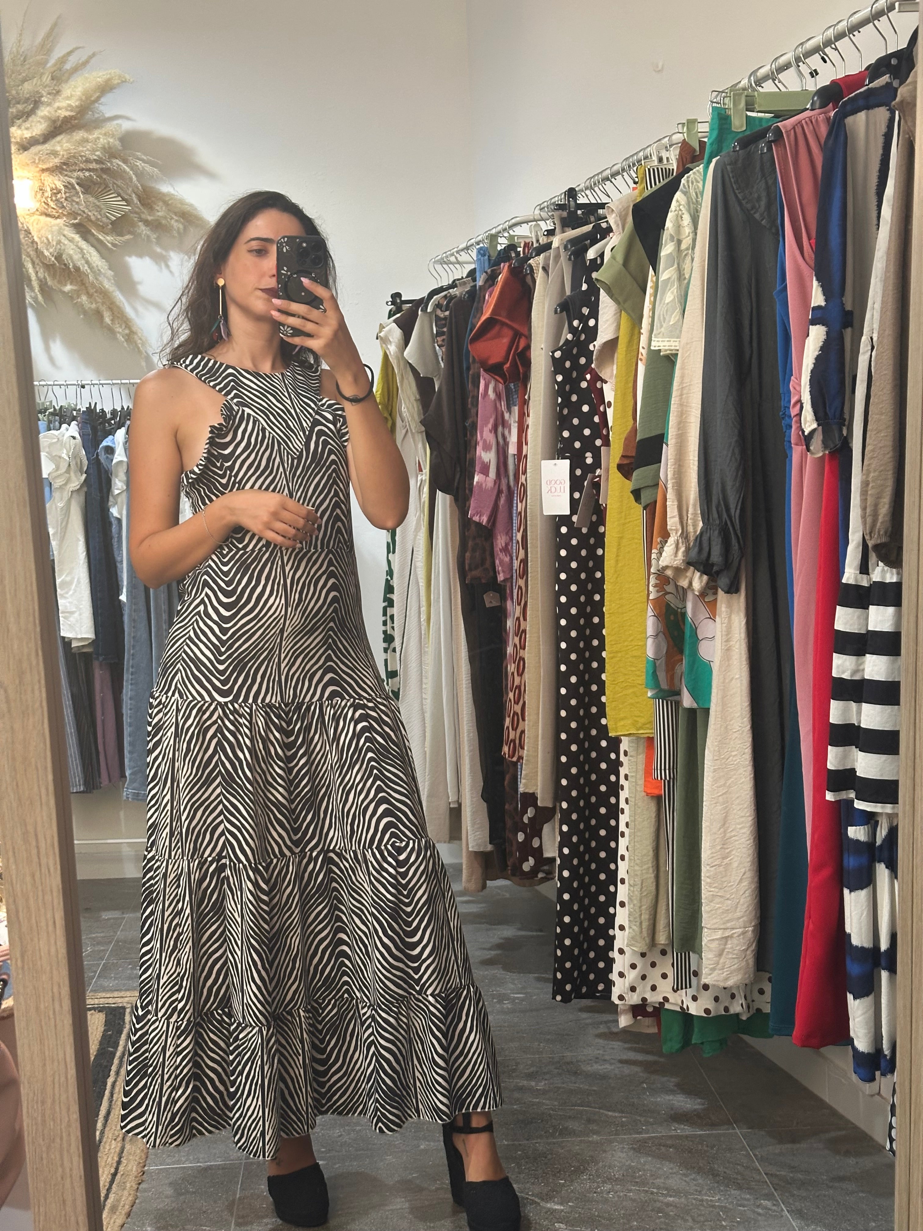 VESTIDO ZEBRA