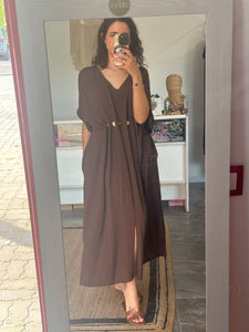 VESTIDO BRILLO Y PIEDRA