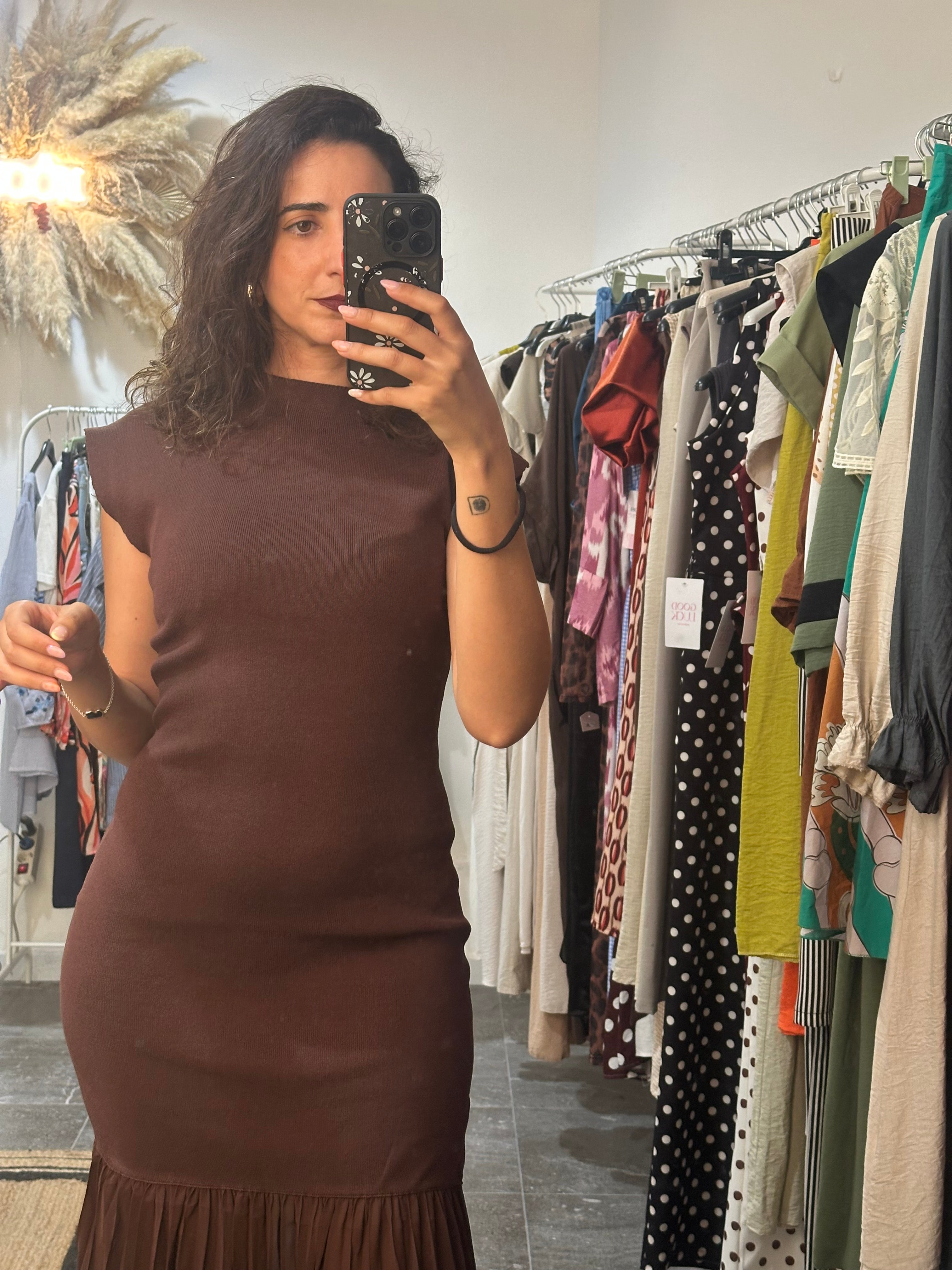 VESTIDO BAJO GASA