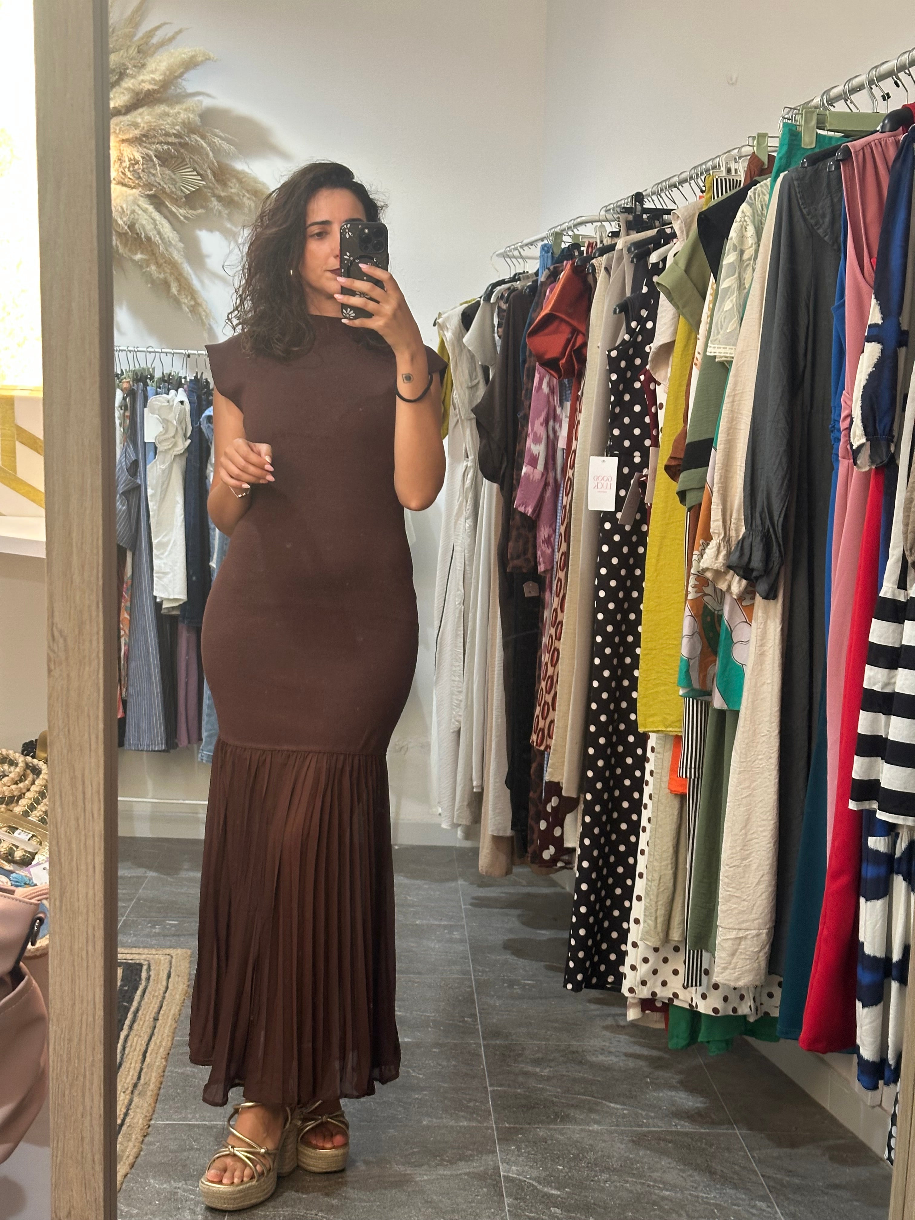 VESTIDO BAJO GASA
