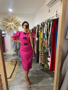 VESTIDO LAZO BUGANVILLA