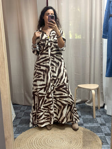 VESTIDO ZEBRA FLUIDO