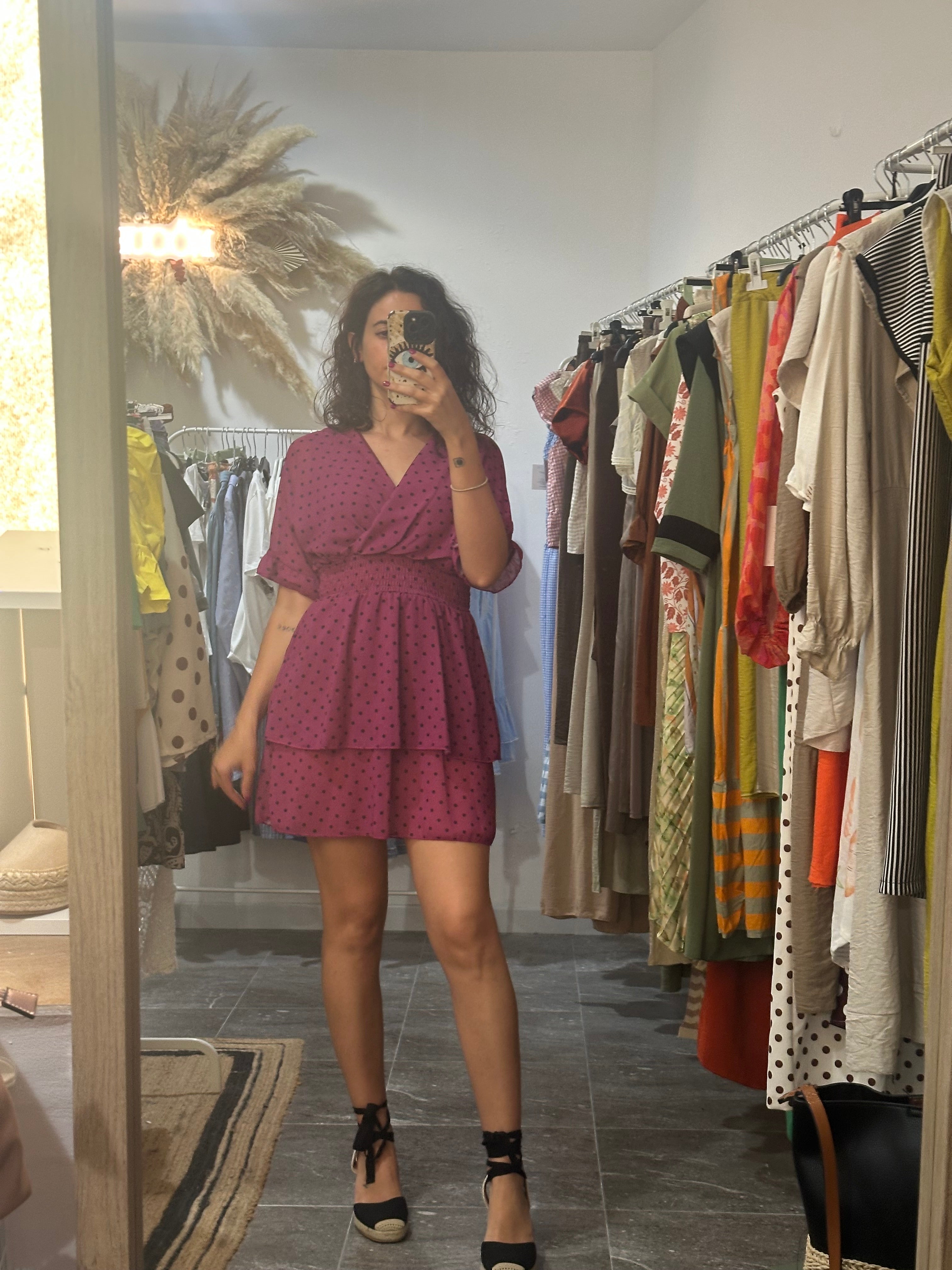 VESTIDO CORTO LUNAR
