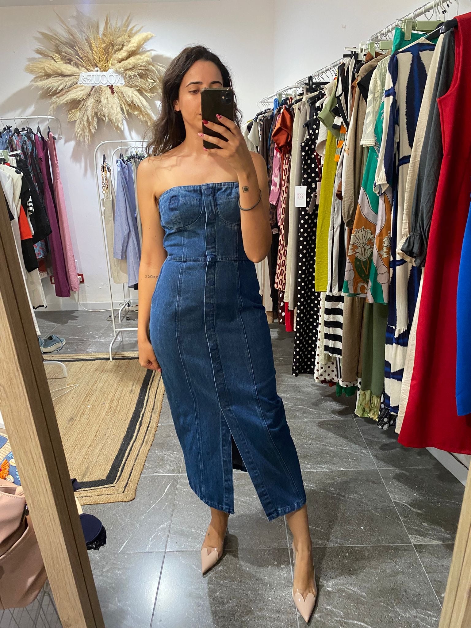 VESTIDO PALABRA HONOR