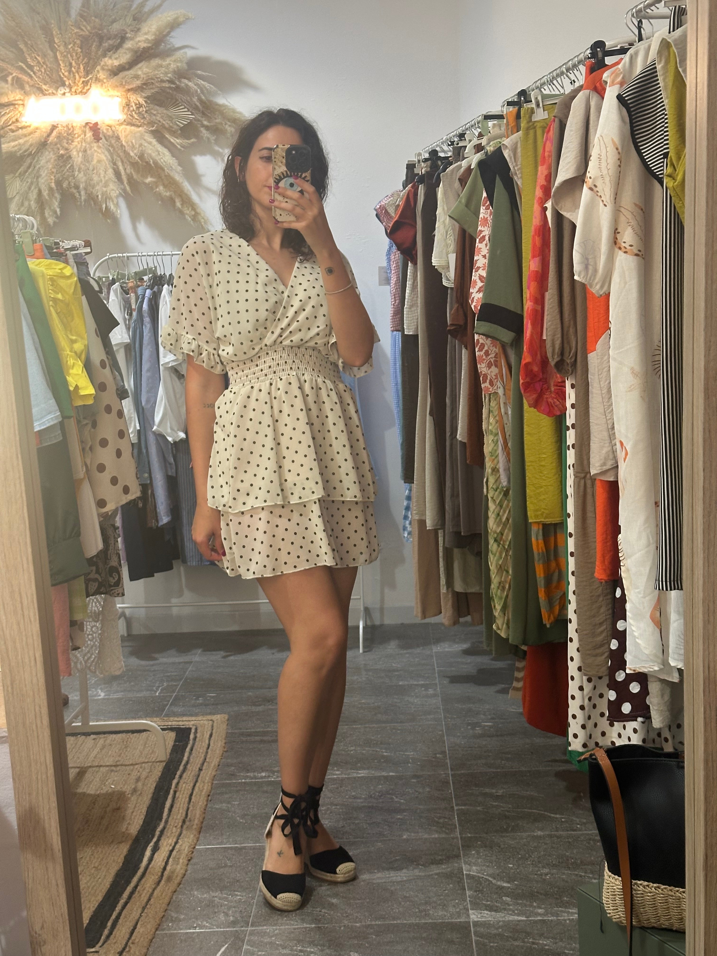 VESTIDO CORTO LUNAR