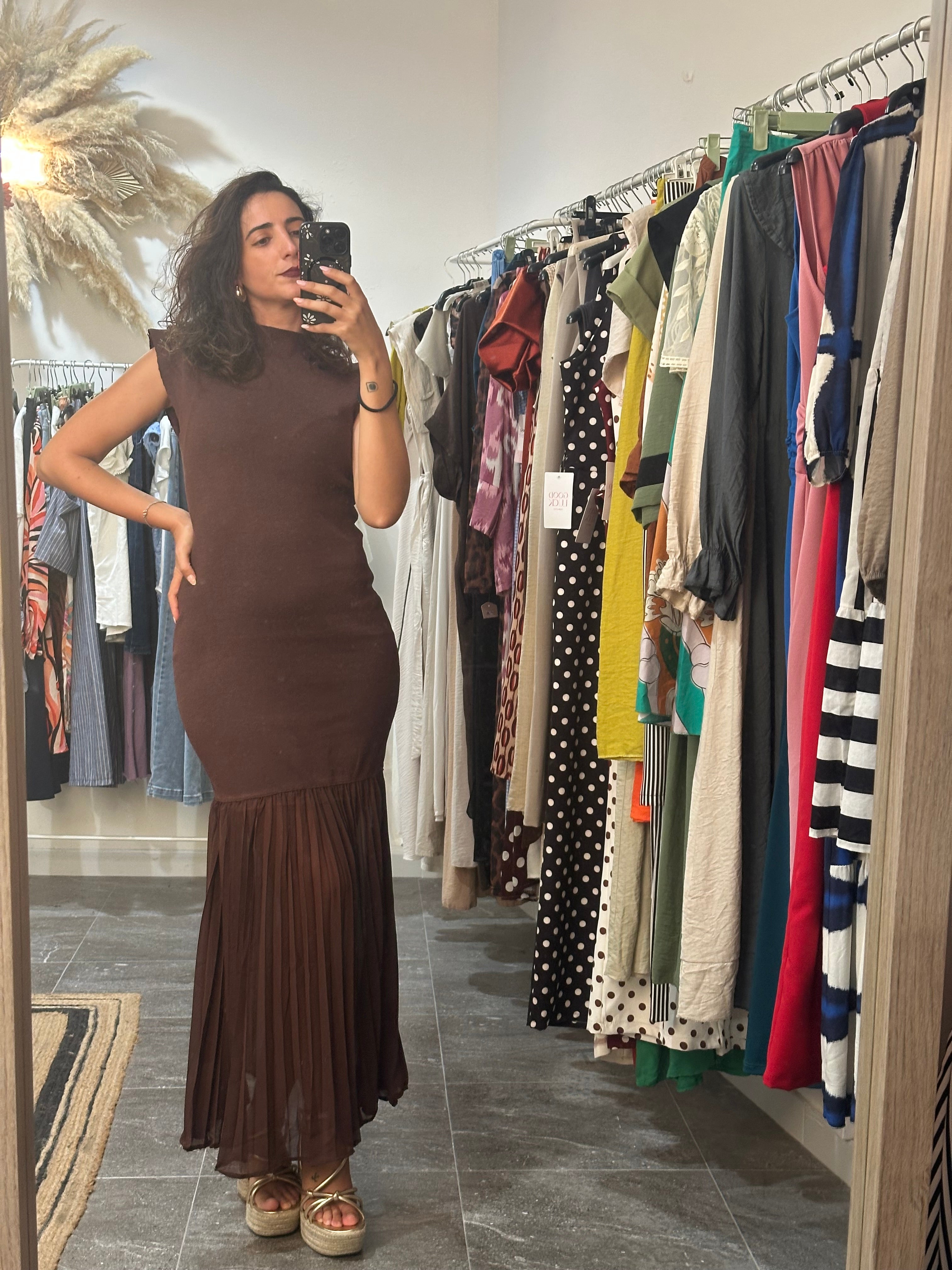 VESTIDO BAJO GASA
