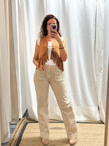 VAQUERO BEIGE TRENZA