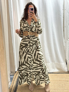 VESTIDO ZEBRA FLUIDO